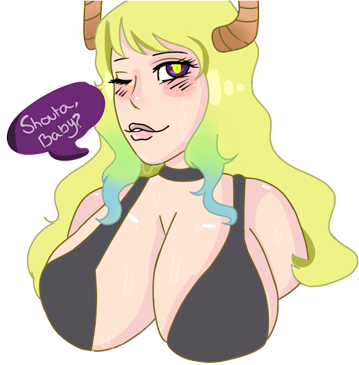 Dragon Maid A Heck Ton Lately So I Decided To Draw - Art (530x530), Png Download