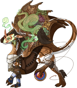 16420548 350 - Okapi Flight Rising (350x350), Png Download