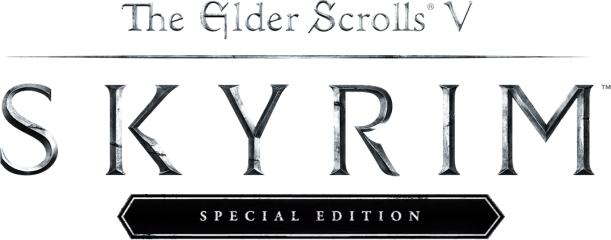 The Elder Scrolls V Skyrim Special Edition - Monopoly - The Elder Scrolls V: Skyrim (611x240), Png Download