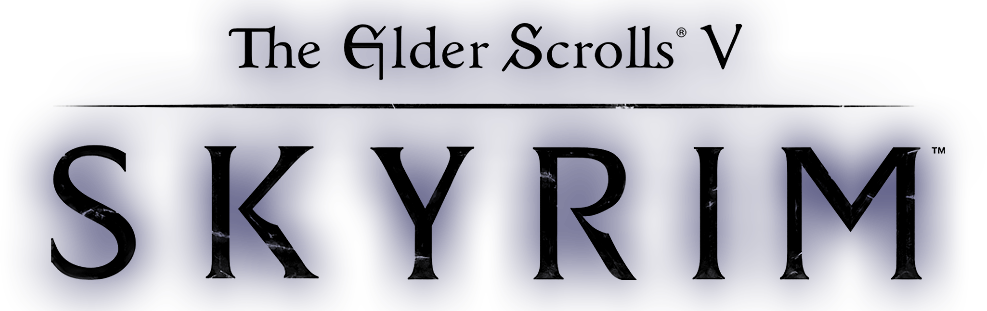 My Blog Is So Ready For Skyrim - Elder Scrolls V Skyrim Vr Logo Png (987x311), Png Download