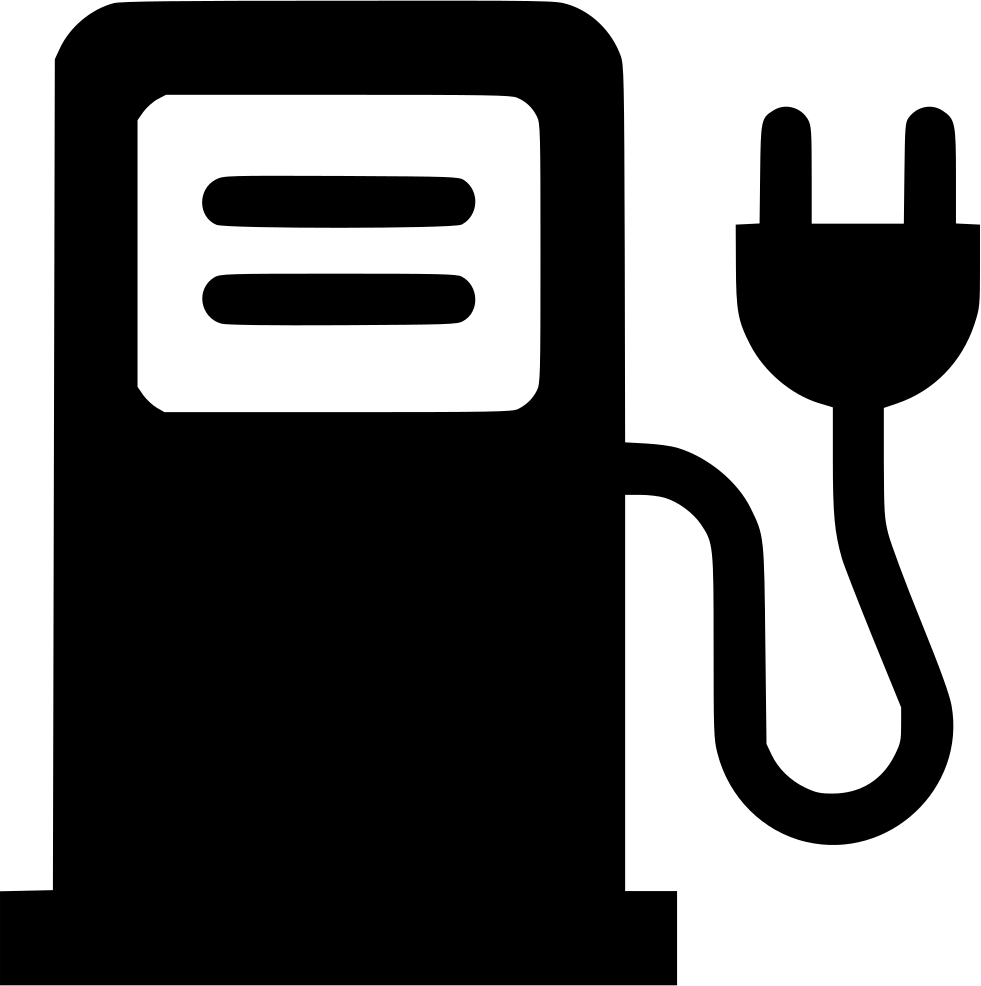 Fuel Pump With Electric Plug Comments - All Electric Fuel Icon (981x986), Png Download