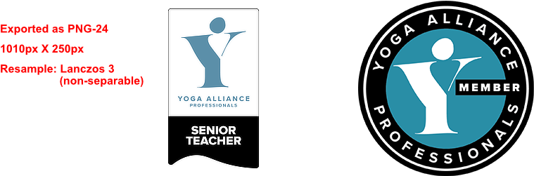 Yogapnglancnonsep - Yoga Alliance Professionals (1010x250), Png Download