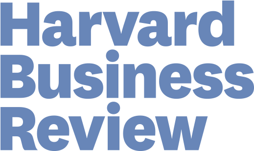Logo Harvardbusinessreview Blue - Harvard Business Review Png (550x375), Png Download