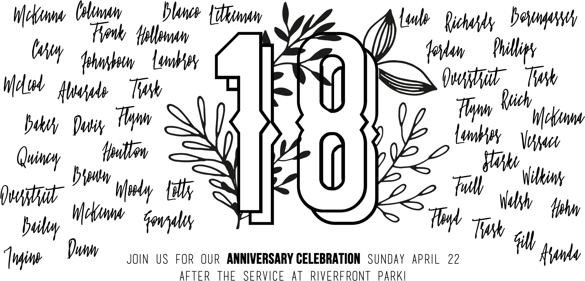 Anniversary Celebration (2500x1250), Png Download