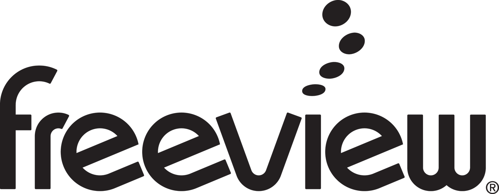 Made Possible By - Freeview Hd (1600x622), Png Download