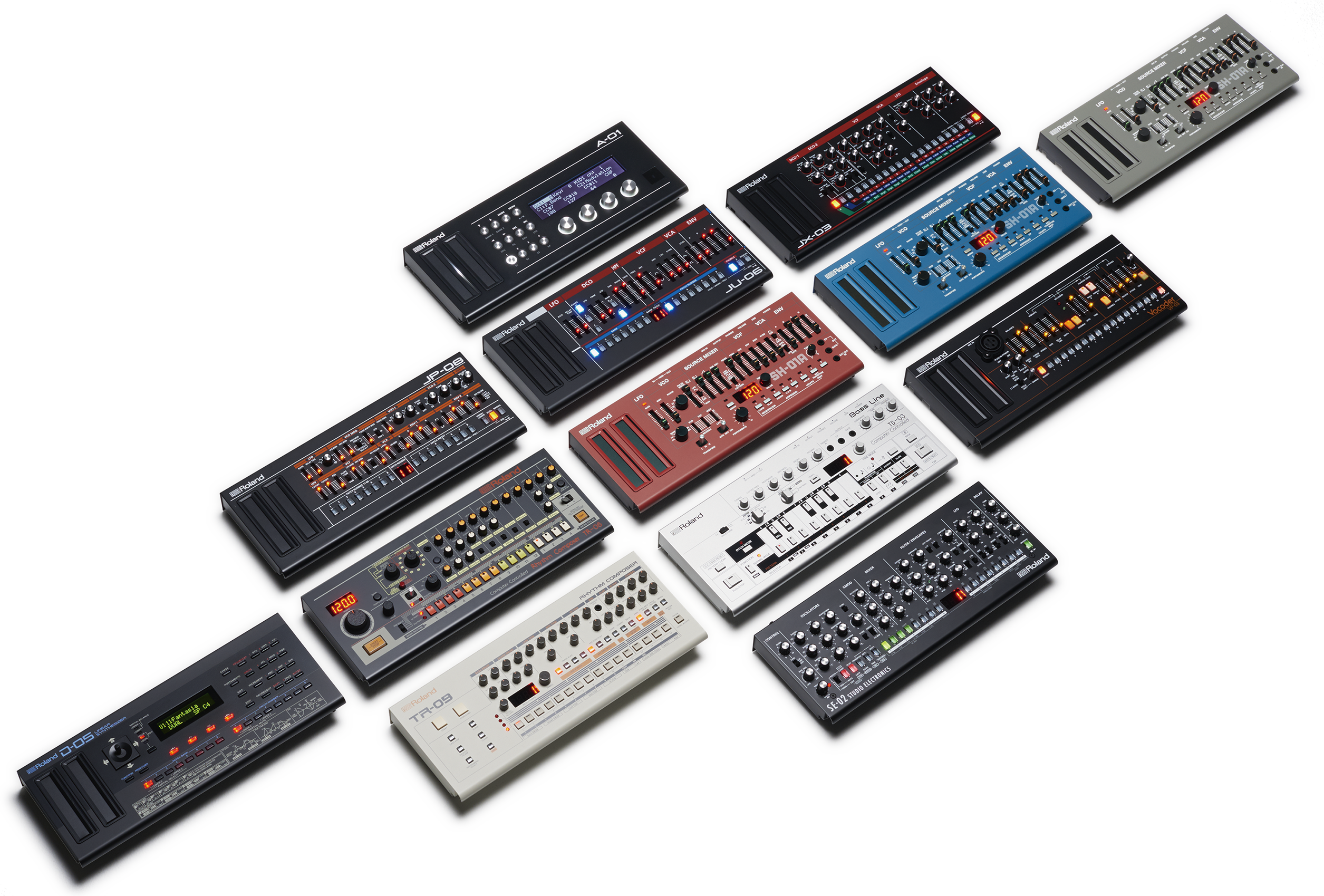 Roland Boutique - Roland Boutique D05 Linear Synthesizer (2511x1699), Png Download