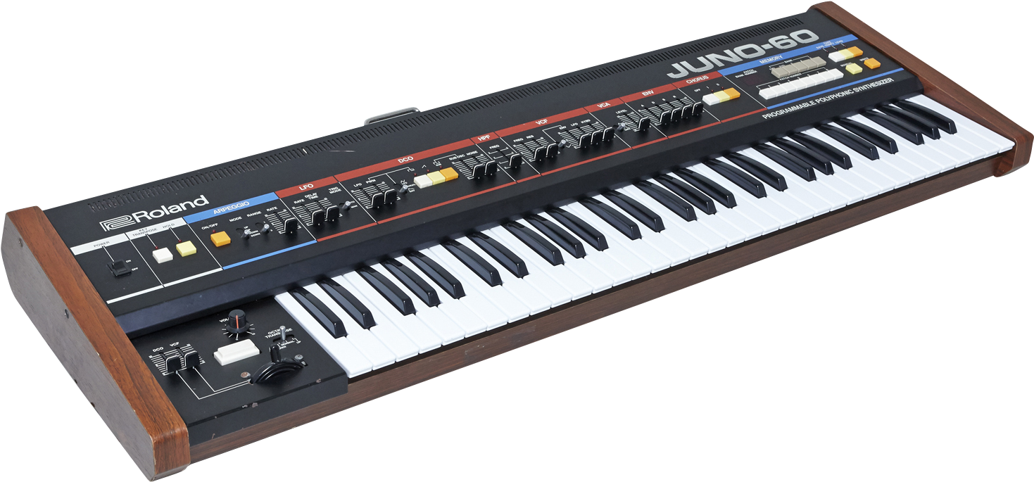 Roland Juno - Korg 61-key Keyboard W/ Knox Bench (1468x1468), Png Download