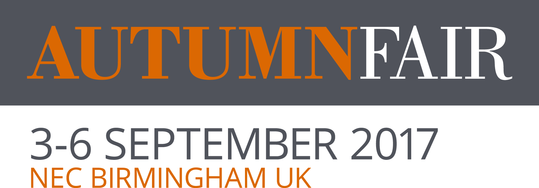 Are You Going To The Autumn Fair At The Nec We'll Be - Autumn Fair Birmingham 2017 (1780x621), Png Download