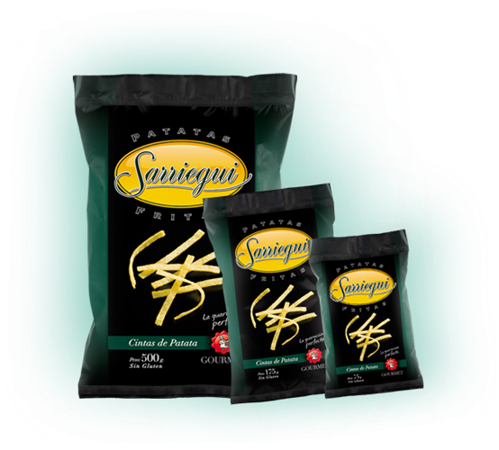 Cintas De Patatas Fritas En Aceite De Oliva Virgen - Patatas Cintas En Aove Bolsa 500 Gr. Sarriegui (650x500), Png Download