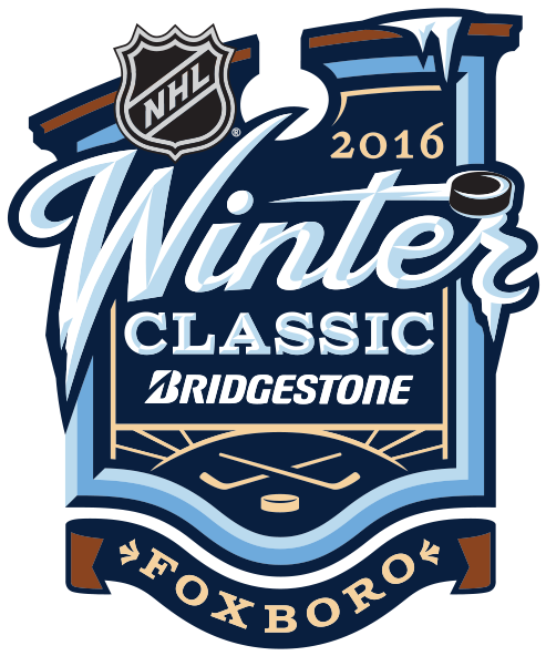 2016 Bridgestone Nhl Winter Classic Gigapixel - Nhl Winter Classic 2016 Logo Png (535x596), Png Download