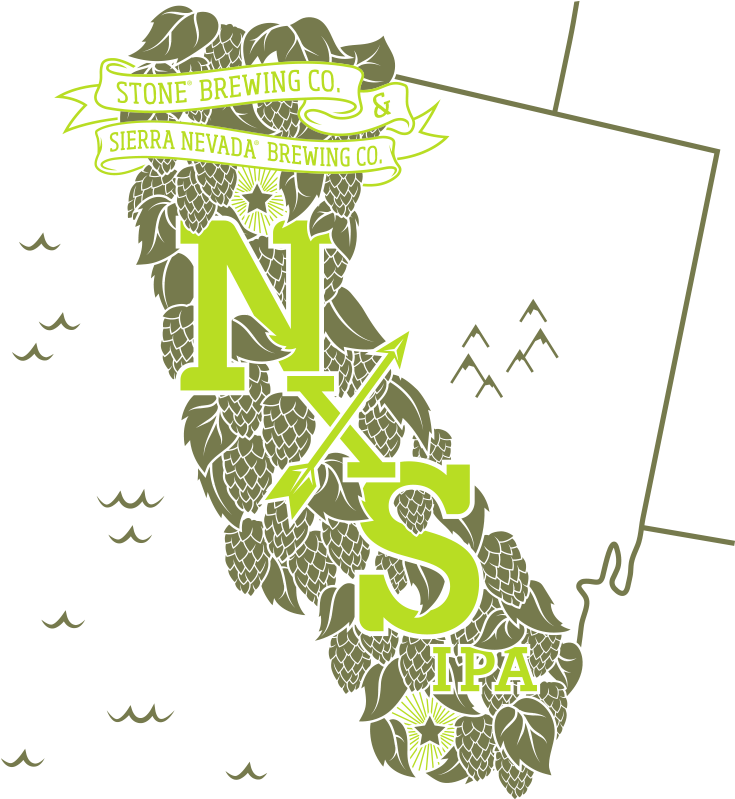 Stone & Sierra Nevada Nxs Ipa - India Pale Ale (800x800), Png Download