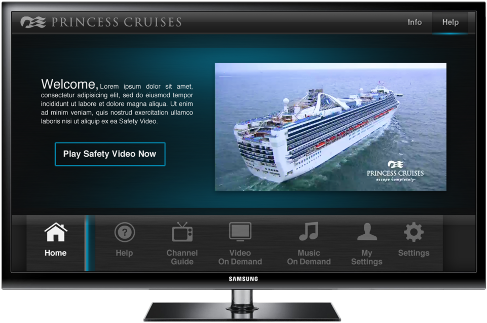 Jmollet Design Princess Cruises Pes - Design (1000x679), Png Download