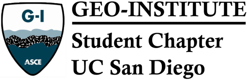 Asce Geo Institute Cross Usa Lecture At Uc San Diego - Black-and-white (800x260), Png Download