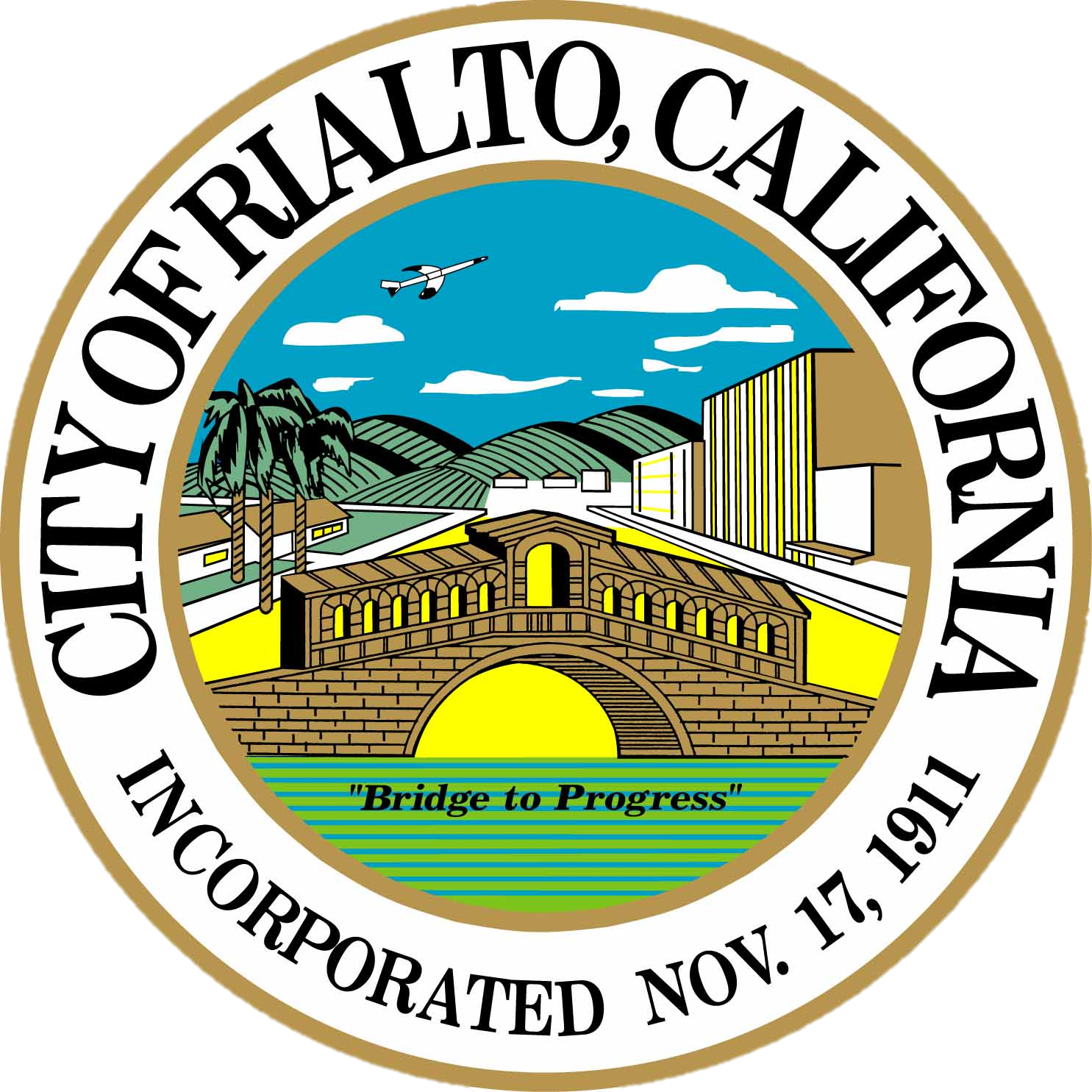 Planning Commission @ Rialto Civic Center - City Of Rialto Ca (1485x1485), Png Download