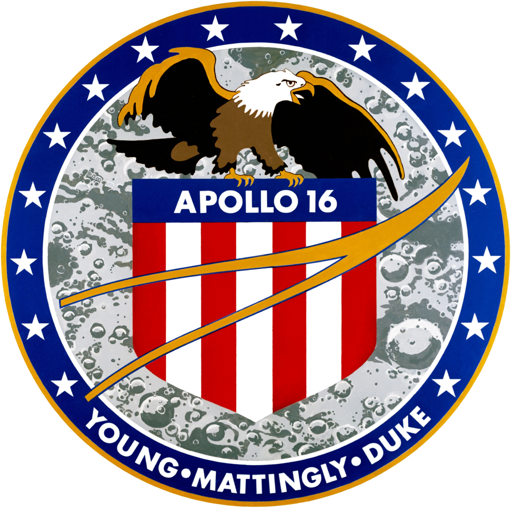 Apollo 16 Logo (1030x1024), Png Download