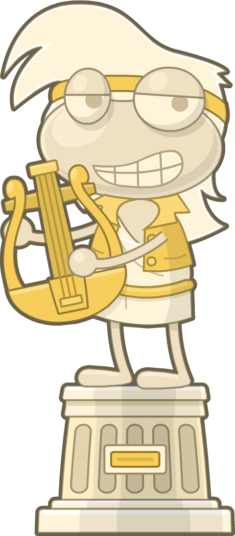 Apollostatue - Poptropica (480x1093), Png Download