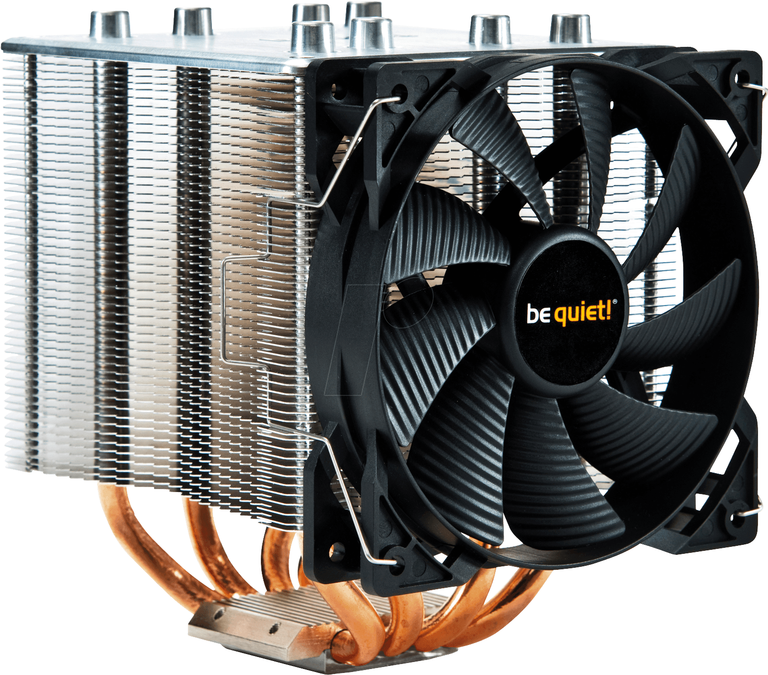 Be Quiet Shadow Rock 2 Cpu Cooler Bequiet Bk013 - Quiet Shadow Rock 2 (1560x1385), Png Download