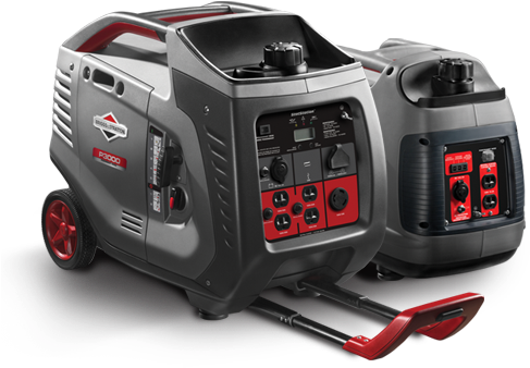 Powersmart Series™ Inverter Generator - Briggs & Stratton Inverter Generator (500x400), Png Download