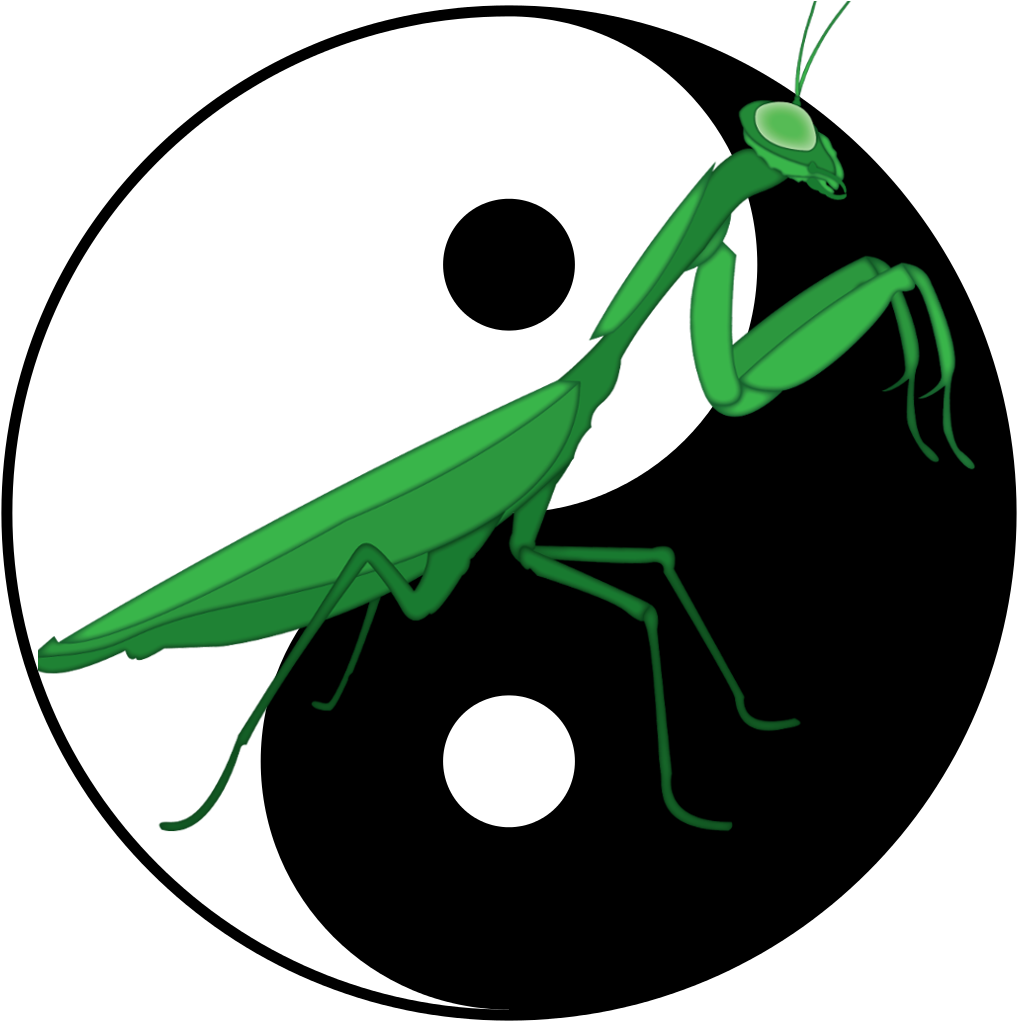 Ting Shen Kung Fu - Praying Mantis Kung Fu Logo (1024x1024), Png Download