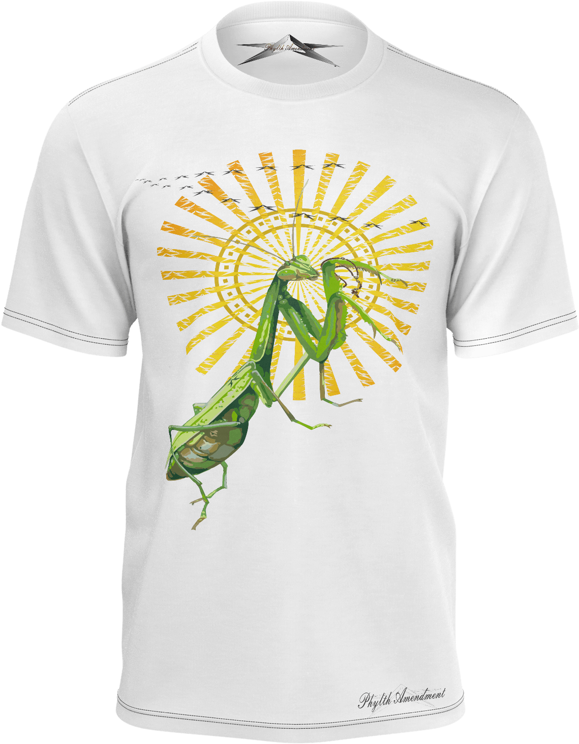 Phylth Amendment Praying Mantis - Snake (1600x1600), Png Download