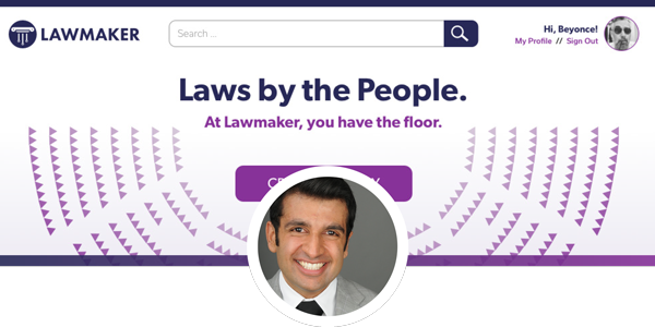 Legislator (600x300), Png Download