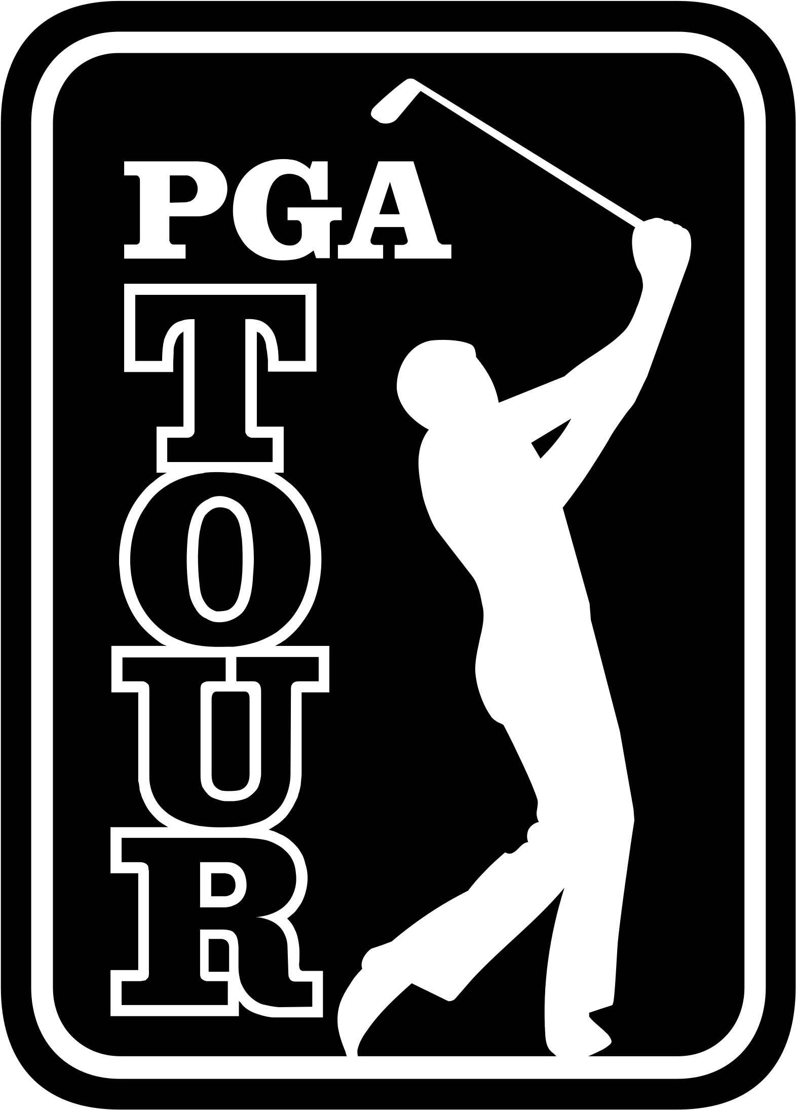 Pga Tour Logo Png Transparent - Pga Tour Golf Logo (2400x2400), Png Download