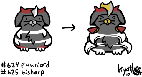 Pawniard And Bisharp Are Named After Chess Pieces, - Internet (500x300), Png Download