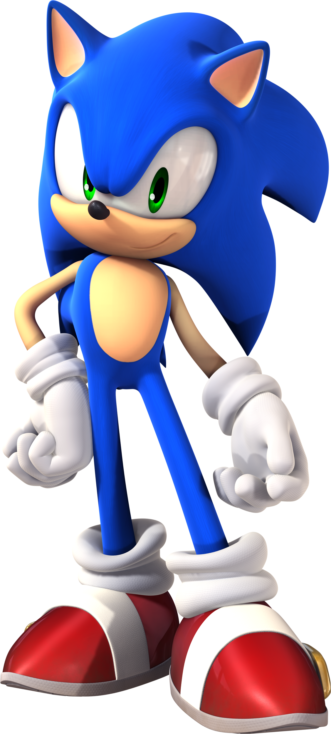 Get Sonic Png - Sonic The Hedgehog (1127x2493), Png Download