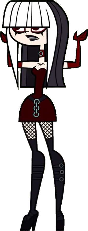 Crimson Smell Your Defeat - Total Drama Crimson Png (380x942), Png Download