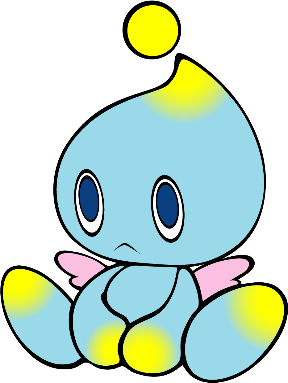 Neutral9 - Chao Sonic The Hedgehog (1008x1316), Png Download