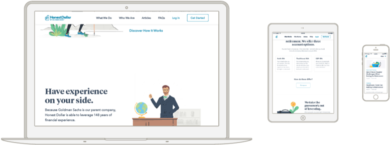Hd Web Mocks Responsive A (1000x477), Png Download