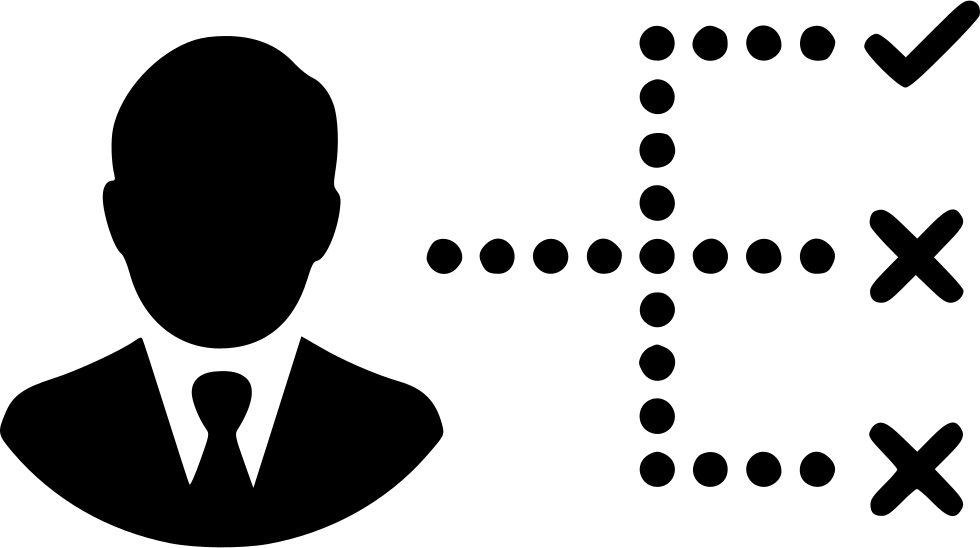 Man User Avatar Decision Strategy Manager Comments - Toma De Decisiones Png (980x548), Png Download