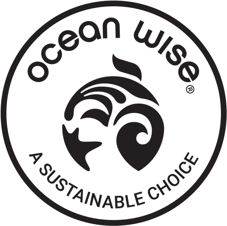 Ocean Wise W Seafood Logo Rgb K - Ocean Wise (1000x1010), Png Download