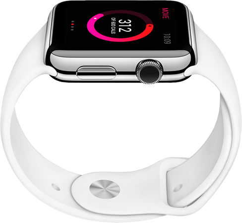 Art Slider Mob - Smart Watch Apple Product (488x449), Png Download