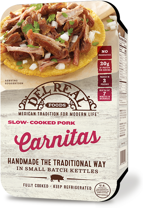Prevnext - Del Real Carnitas (473x685), Png Download