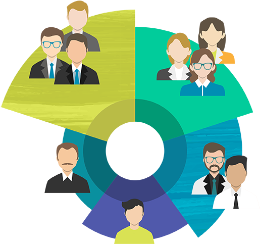 Segmentar A Tus Clientes - Segmentacion De Clientes Png (600x600), Png Download
