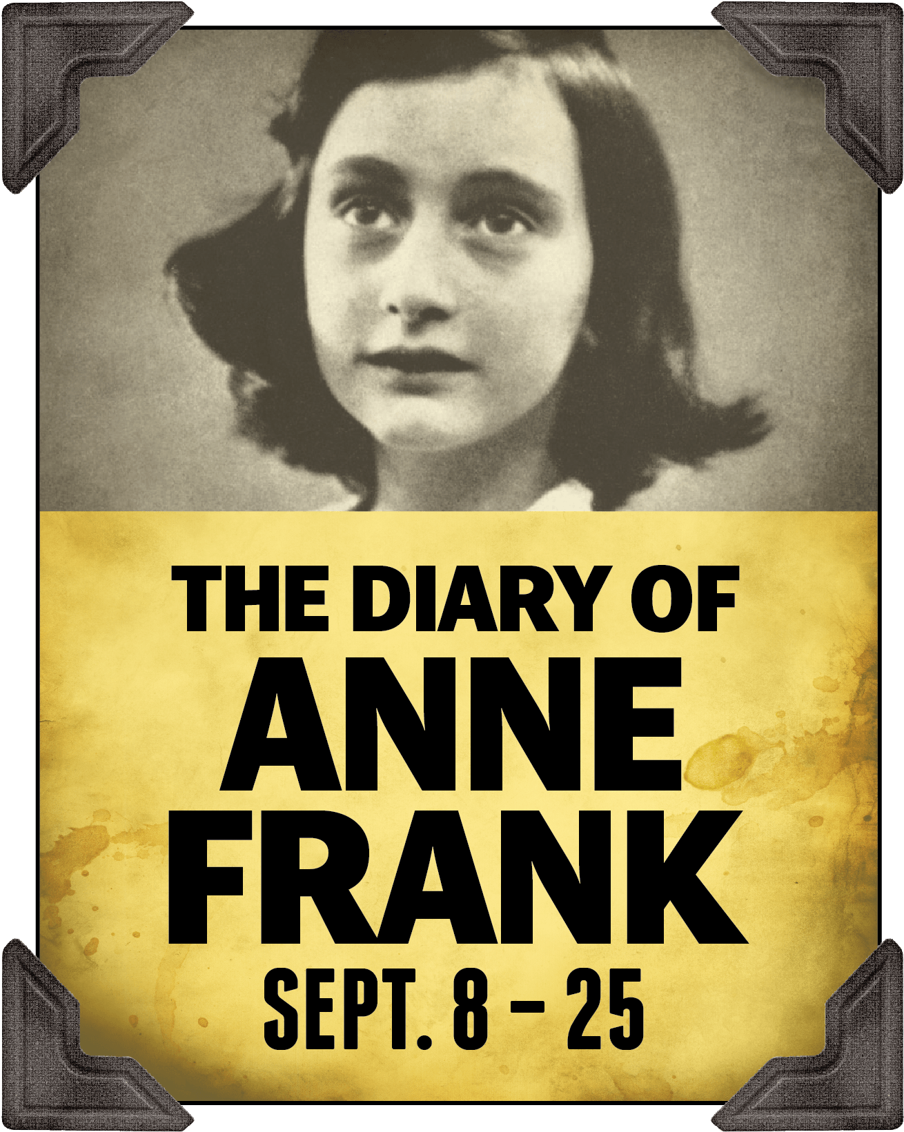Diary Of Anne Frank (1597x1696), Png Download