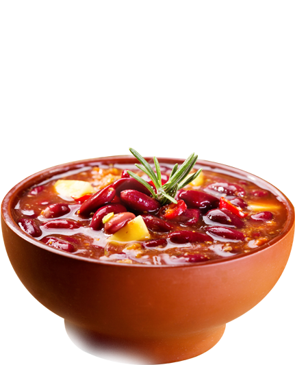 Mexican Dinner - Frijoles Colorados Con Chipilin (533x561), Png Download