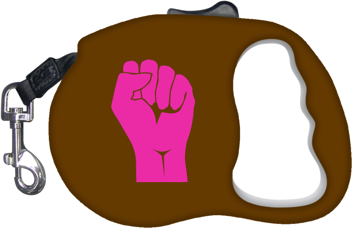 Clenched Fist Retractable Dog Leash - Leash (1155x1155), Png Download