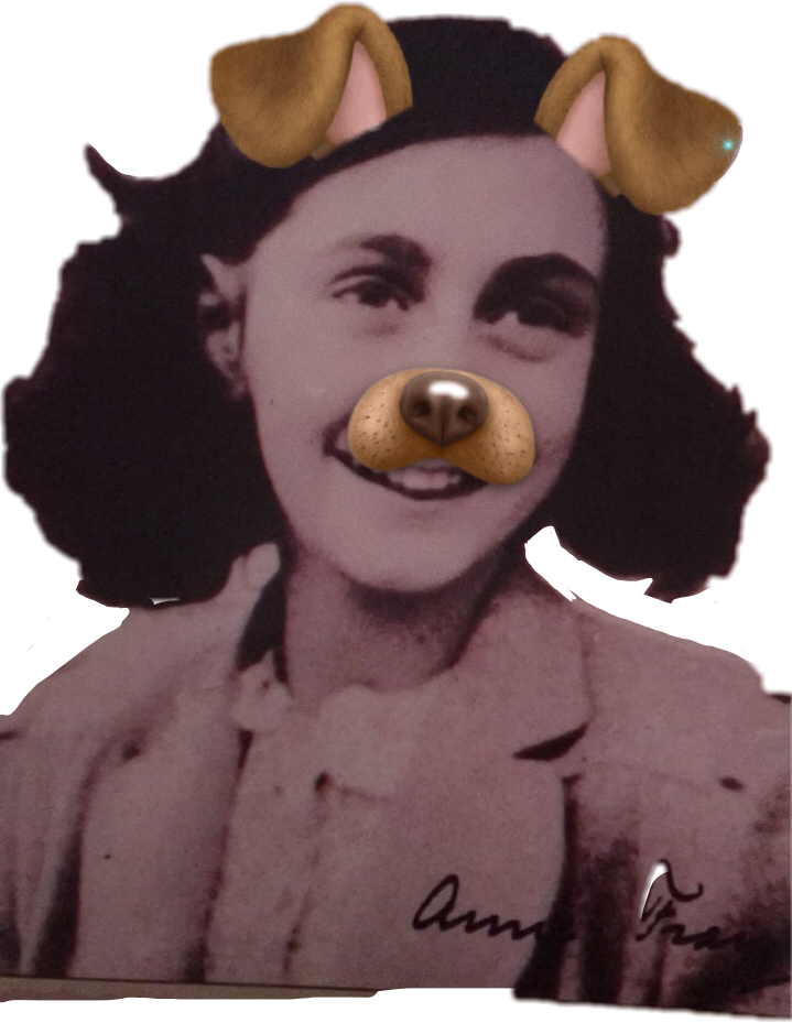 Report Abuse - Anne Frank (719x929), Png Download