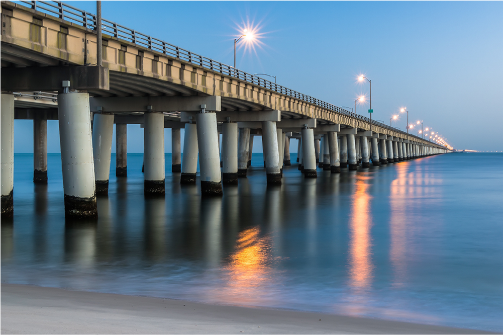 Usa, Chesapeake Bay Bridge, West Virginia - Petersburg Va Beach (1000x1000), Png Download
