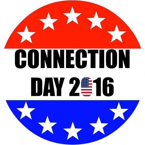 Let's Make This Election Day A Connection Day - L Amour Noir Of Austria Great Stars (561x561), Png Download