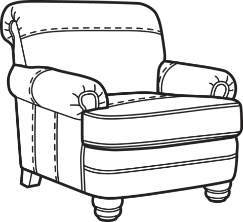 Chair (480x438), Png Download