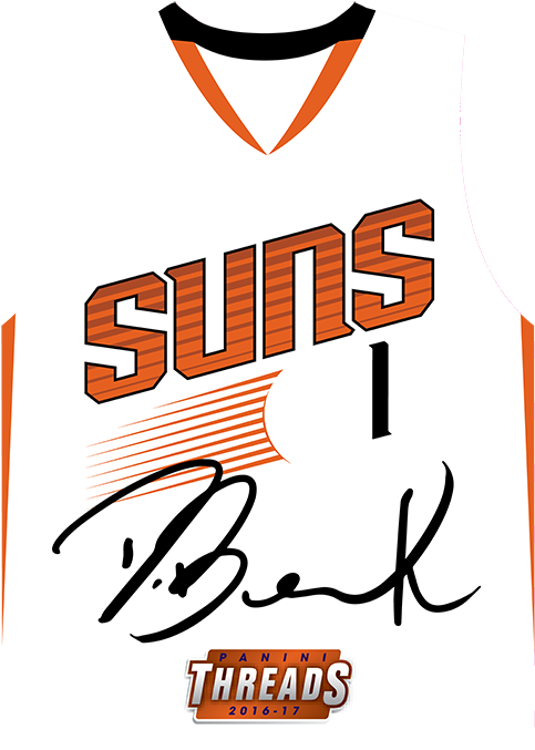 Team Threads Devin Booker - Phoenix Suns (500x700), Png Download