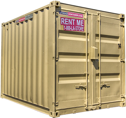 10 Foot Container - Storage Container San Diego (450x400), Png Download