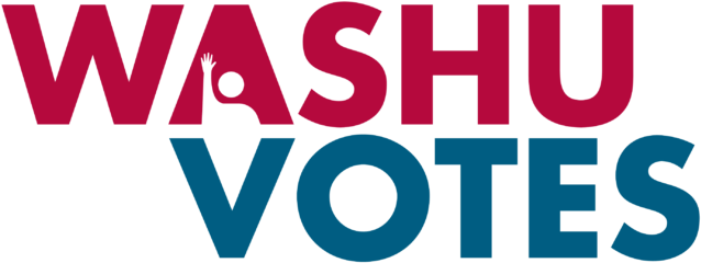 Election Day Is November - Washu Votes (706x272), Png Download