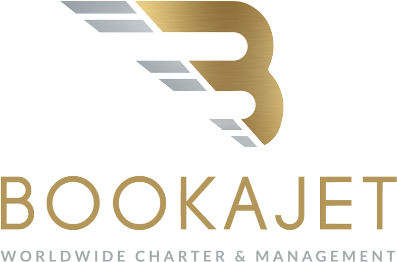 Uk Private Jet Charter Service For Personal & Business - Bookajet Logo (1000x667), Png Download
