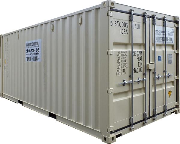 20 Foot Storage Containers For Rent Rhode Island, Connecticut, - Shipping Container Logo Psd (600x478), Png Download