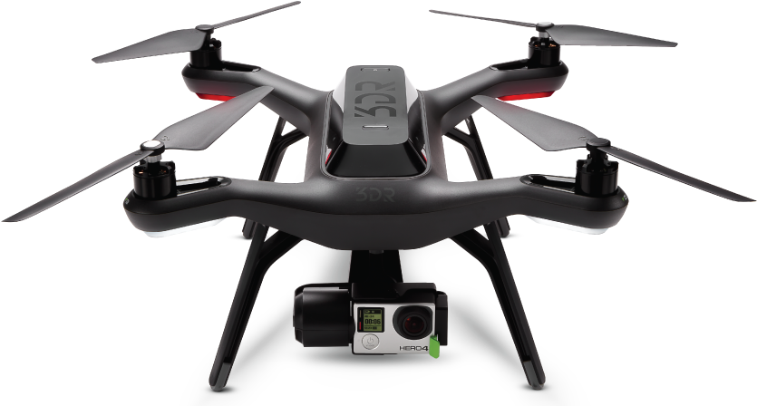 Drone Png Photo - 3dr Solo Aerial Quadcopter (865x460), Png Download