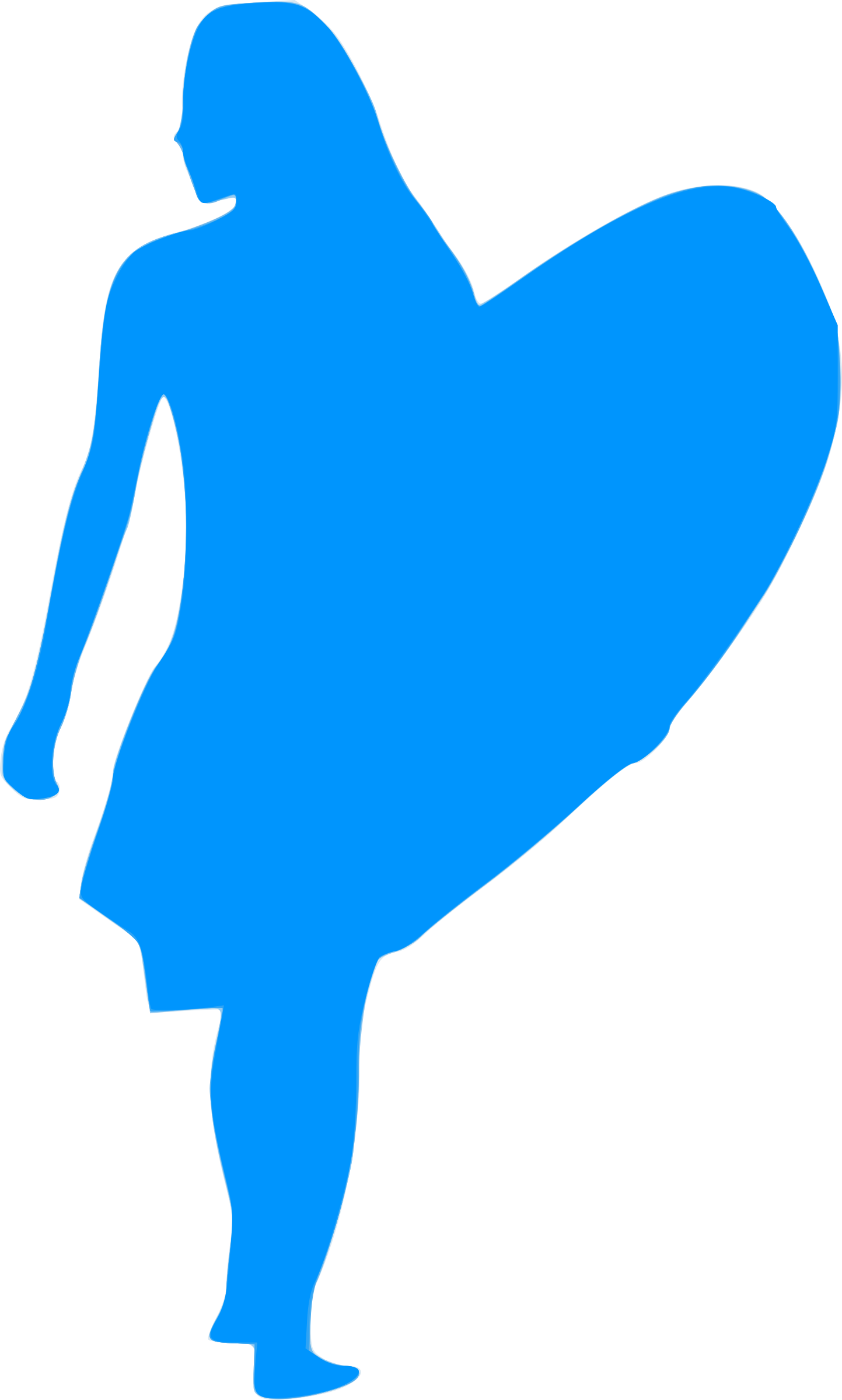 This Free Icons Png Design Of Silhouette Surf 04 (1443x2400), Png Download